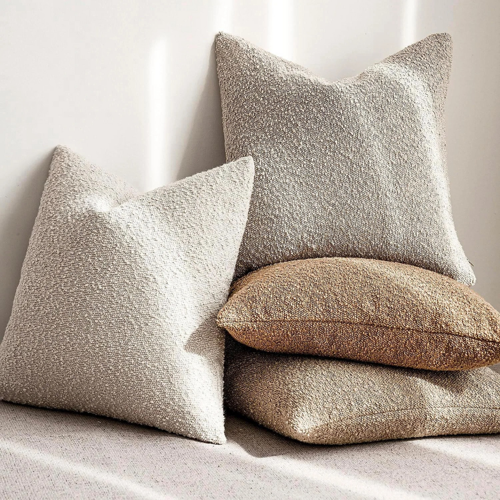 Fodera per Cuscino Boucle Tulum 45x45cm Cuscino Decorativo
