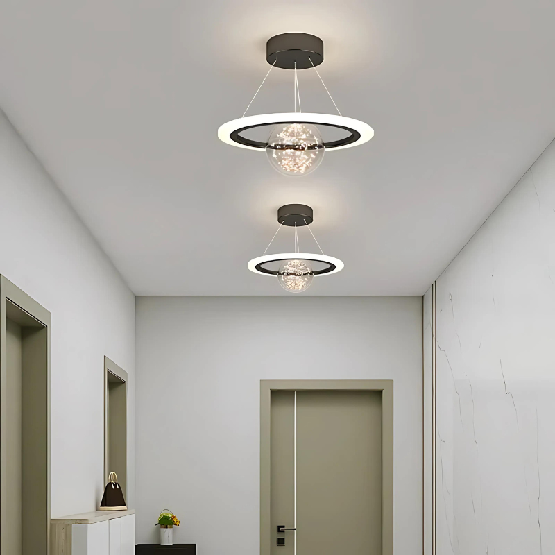 Florisia - Lampada da soffitto LED dimmerabile per interni eleganti