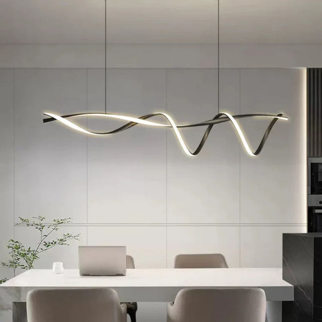 Noxis - Lampada a sospensione LED moderna per tavolo da pranzo