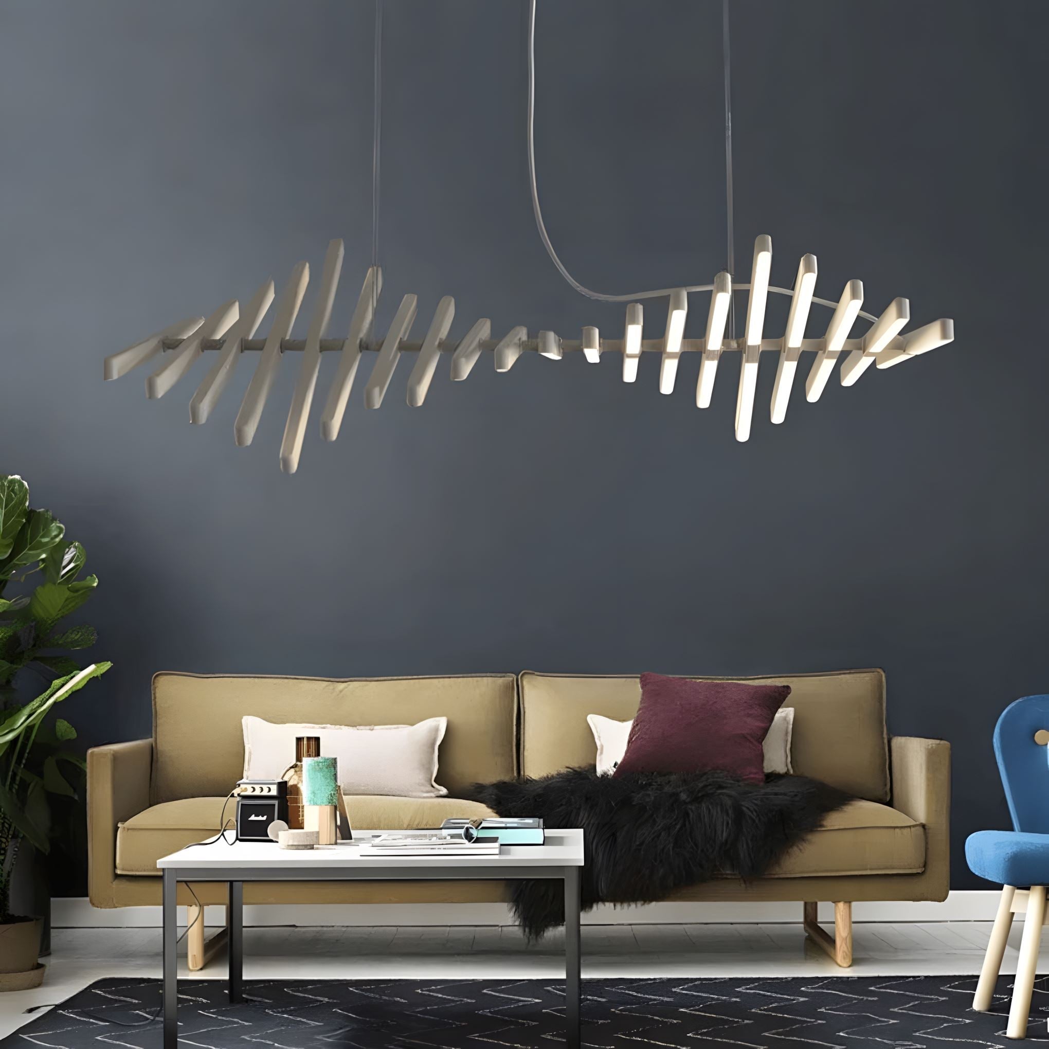 Lampadario Minimalista con Design Moderno