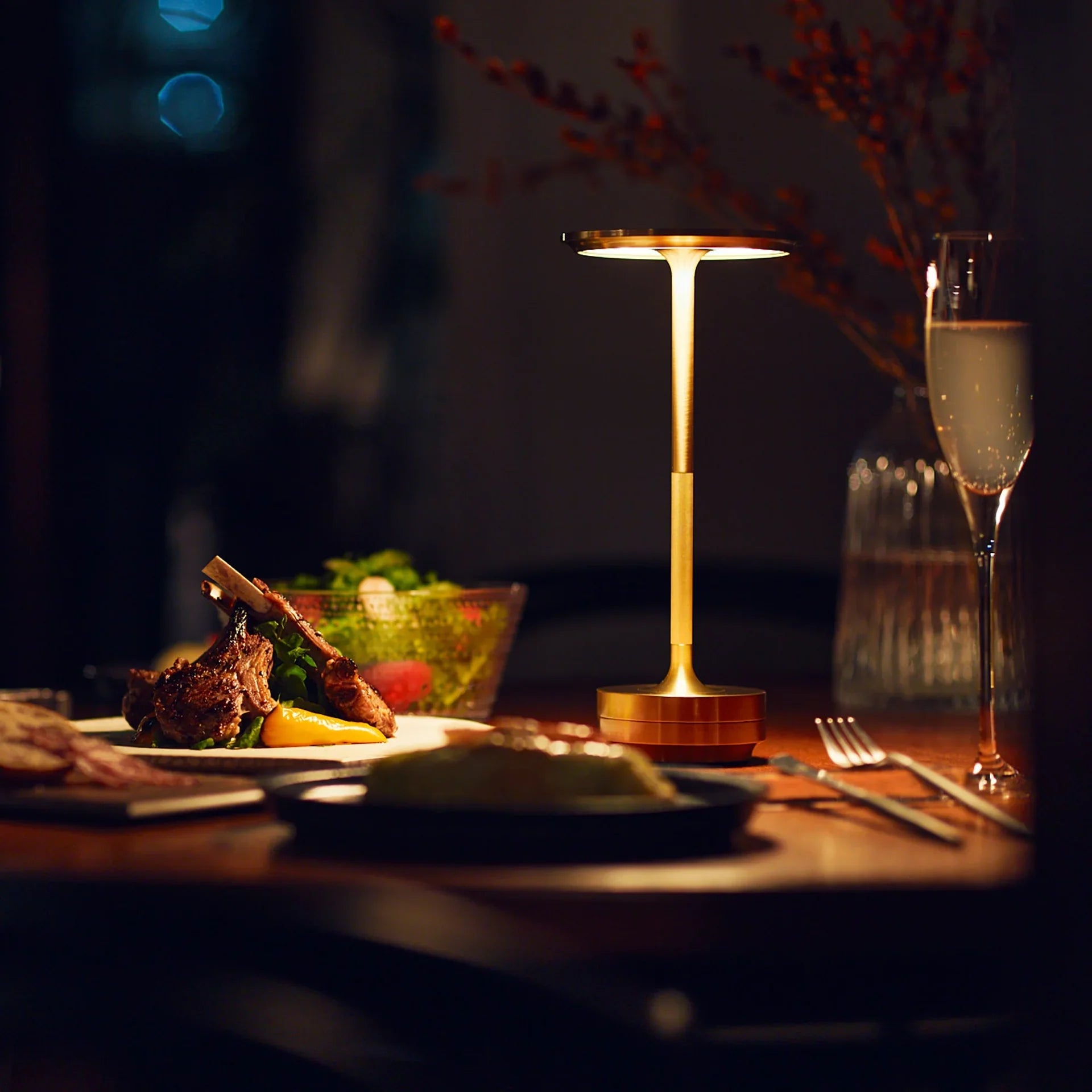 Lampada da Tavolo Wireless di Lusso - Illuminazione a LED