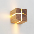 Vivolux | Applique LED in Legno | Applique Elegante per Interni