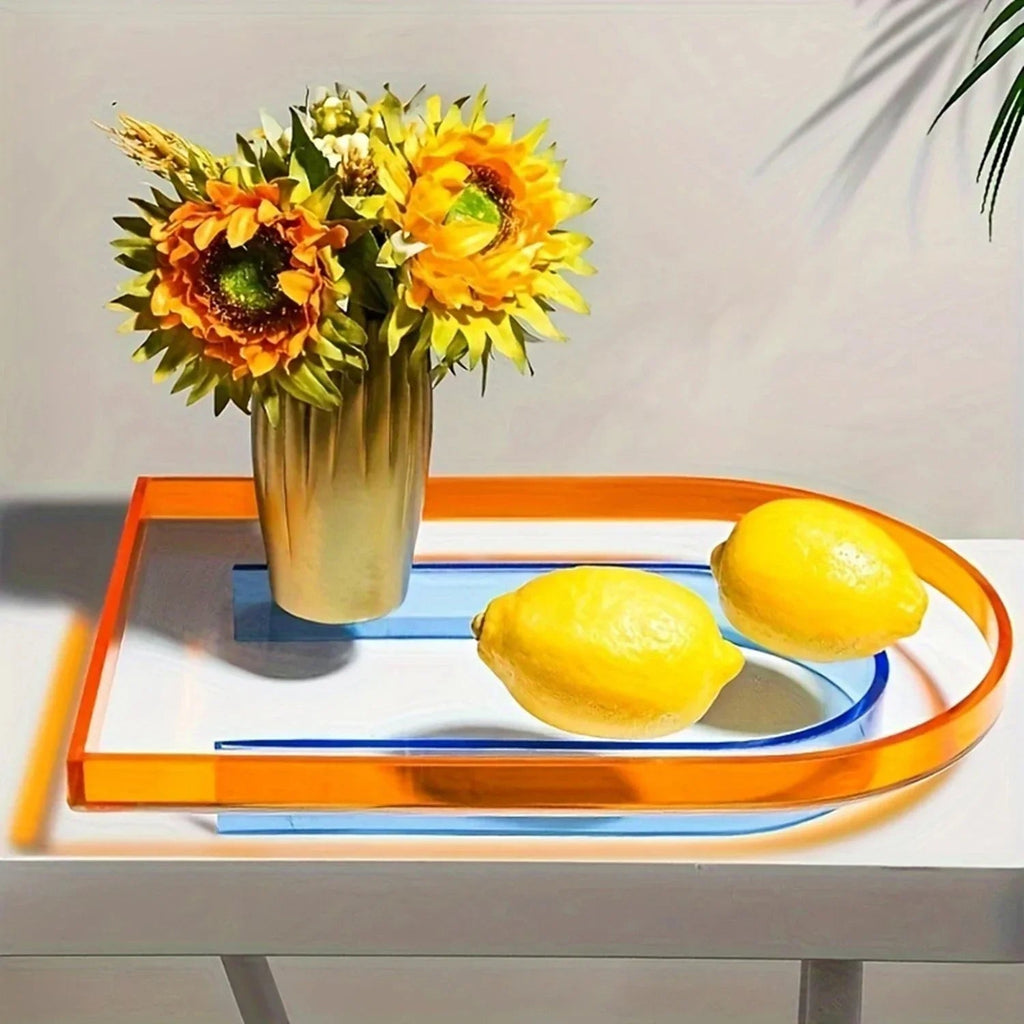 Vassoio Decorativo Amalfi a Doppio Strato