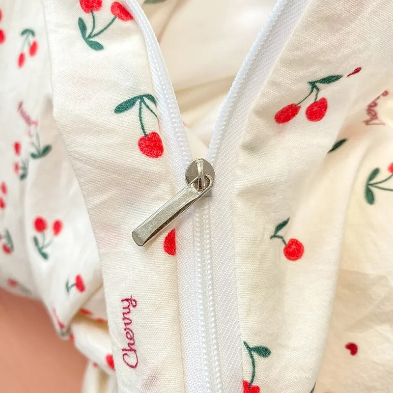 Set di Biancheria da Letto Blossom & Berry Dream 4pz Copripiumino Floreale