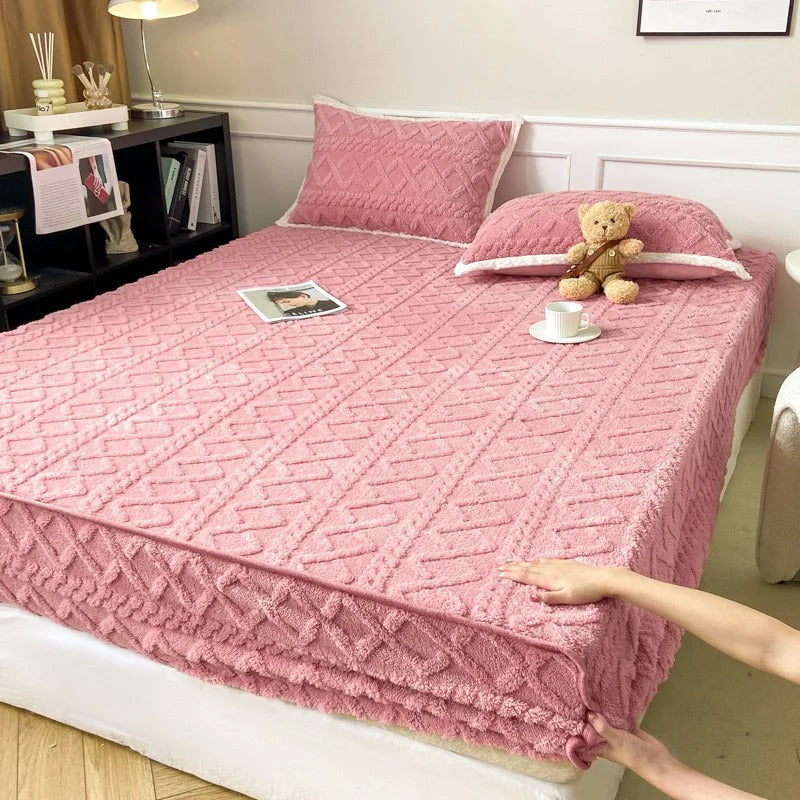 SoftSleep™ - Set di biancheria da letto in velluto di lusso