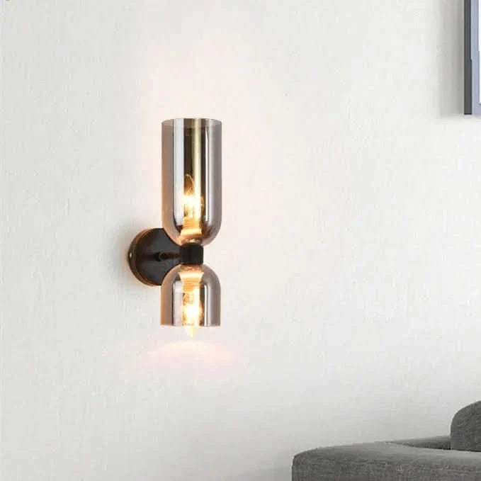 Applique Moderna a Doppio Vetro