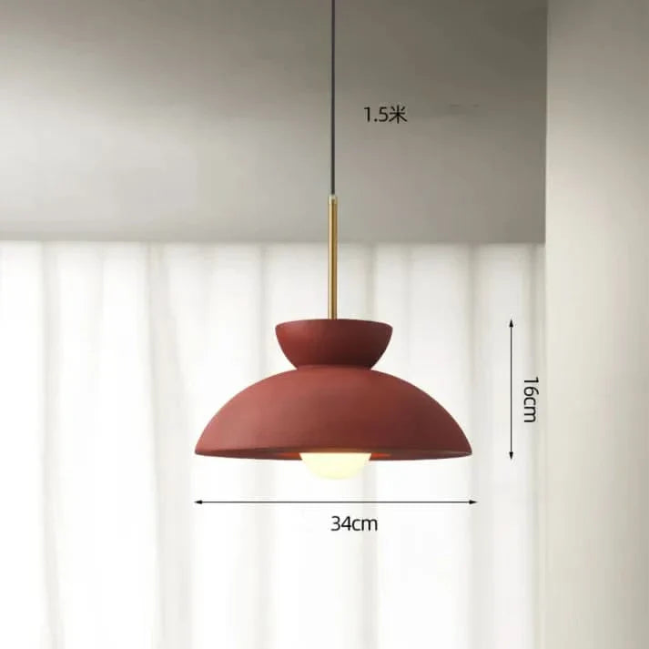 Lampada a Sospensione Metallica Nordic Simple Augustus