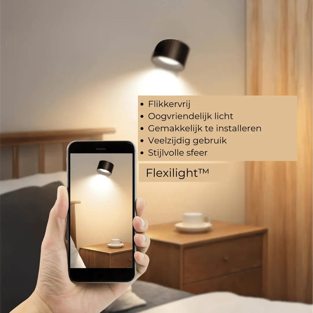 Lampada da Parete Ricaricabile Senza Fili 360°