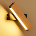 Lampada da Parete LED in Legno Minimalista con Braccio Regolabile