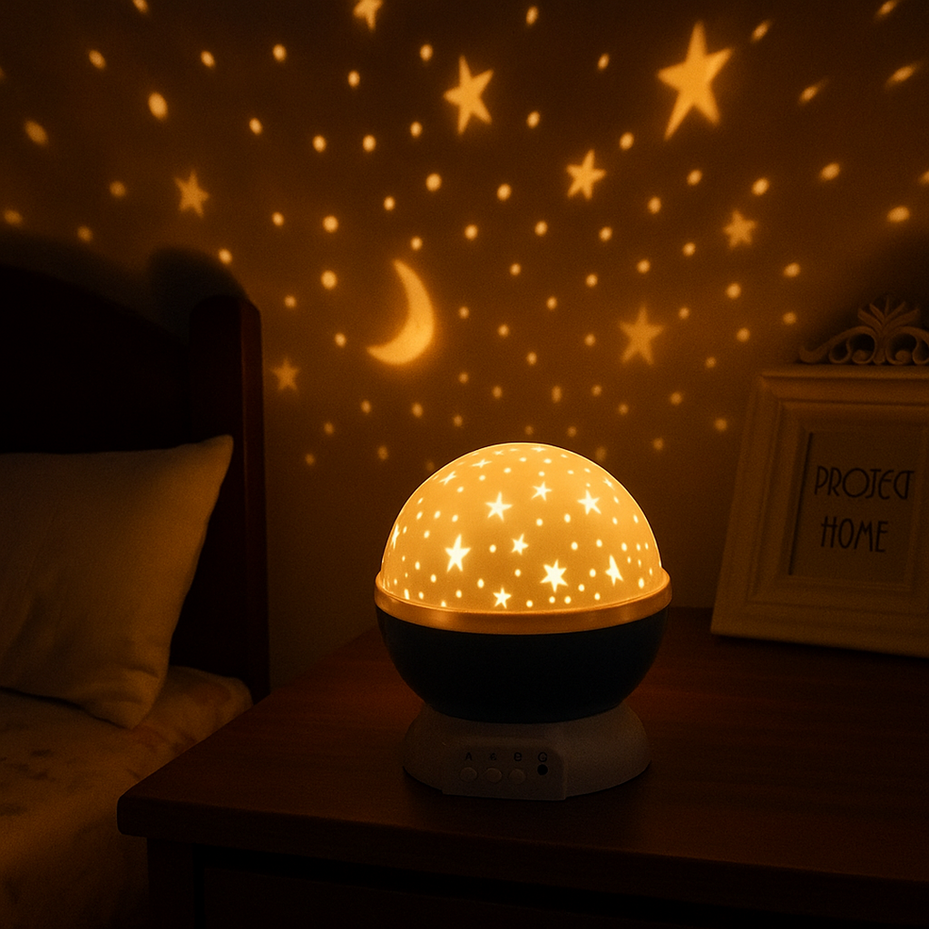 Lunabro – Proiettore di Stelle Lampada Notturna LED