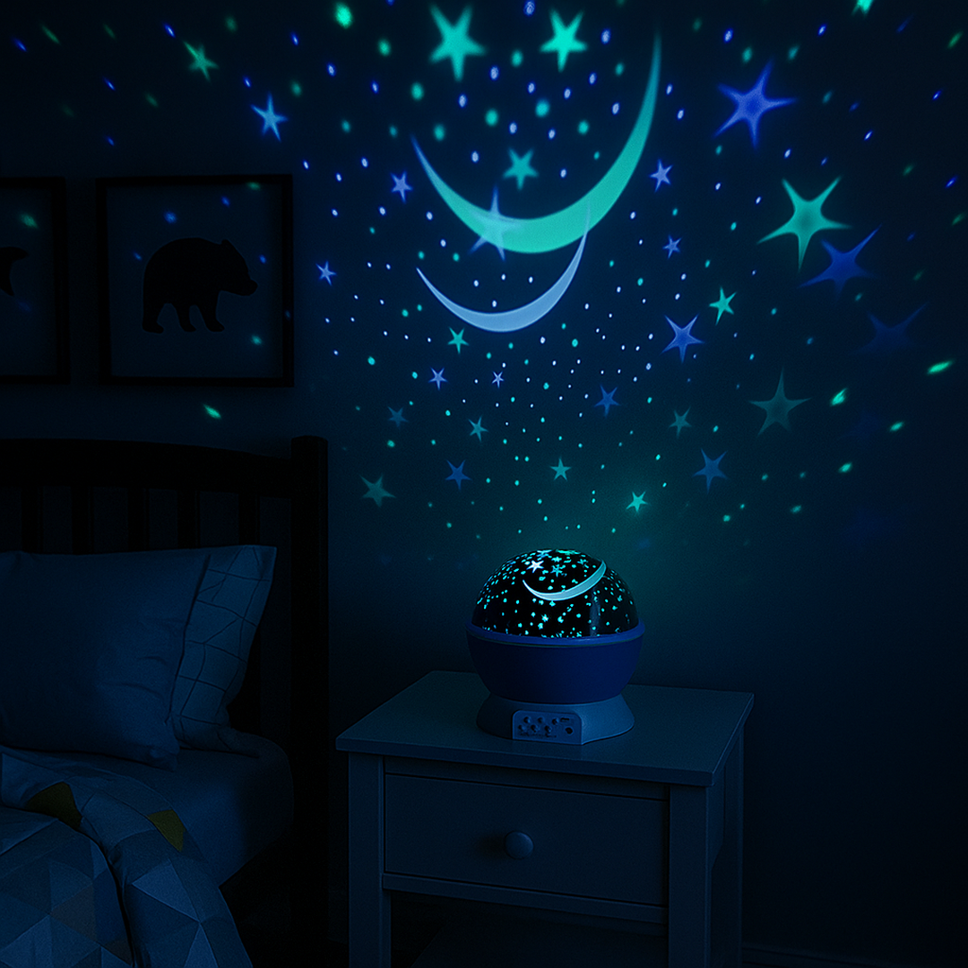 Lunabro – Proiettore di Stelle Lampada Notturna LED