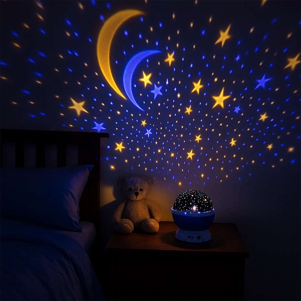 Lunabro – Proiettore di Stelle Lampada Notturna LED