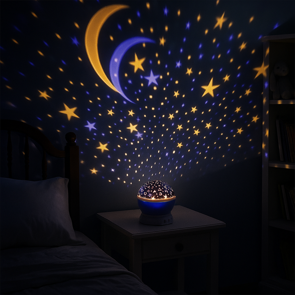 Lunabro – Proiettore di Stelle Lampada Notturna LED