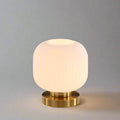 Lampada da Tavolo Scandinava in Vetro Ambra