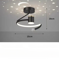 Lampade a LED da soffitto con cielo stellato – Design moderno della lampada a sospensione per camere dei bambini e soggiorno