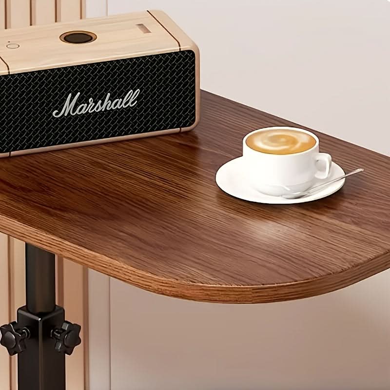Tavolino Regolabile – Legno e Metallo per Divano o Letto