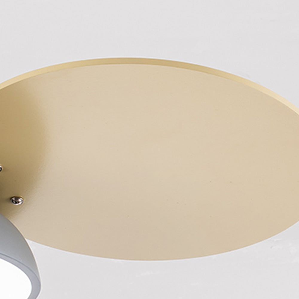 Tirek | Ventilatore a soffitto in legno nordico con LED a spettro completo e telecomando per soggiorno e camera da letto