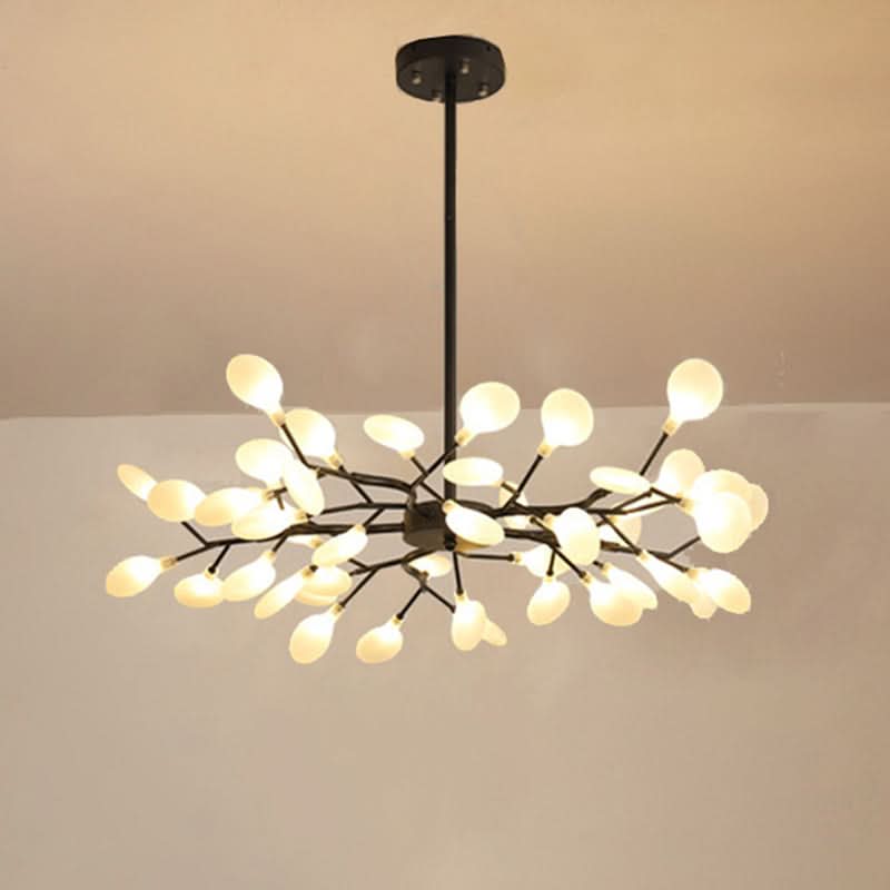 Lampadario Acrilico a LED Lucciola Ramificato
