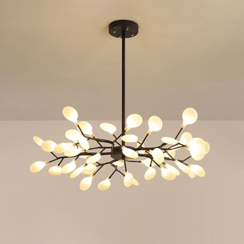 Lampadario Acrilico a LED Lucciola Ramificato
