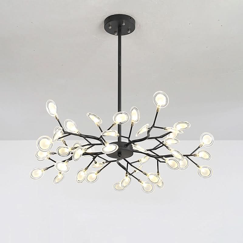 Lampadario Acrilico a LED Lucciola Ramificato
