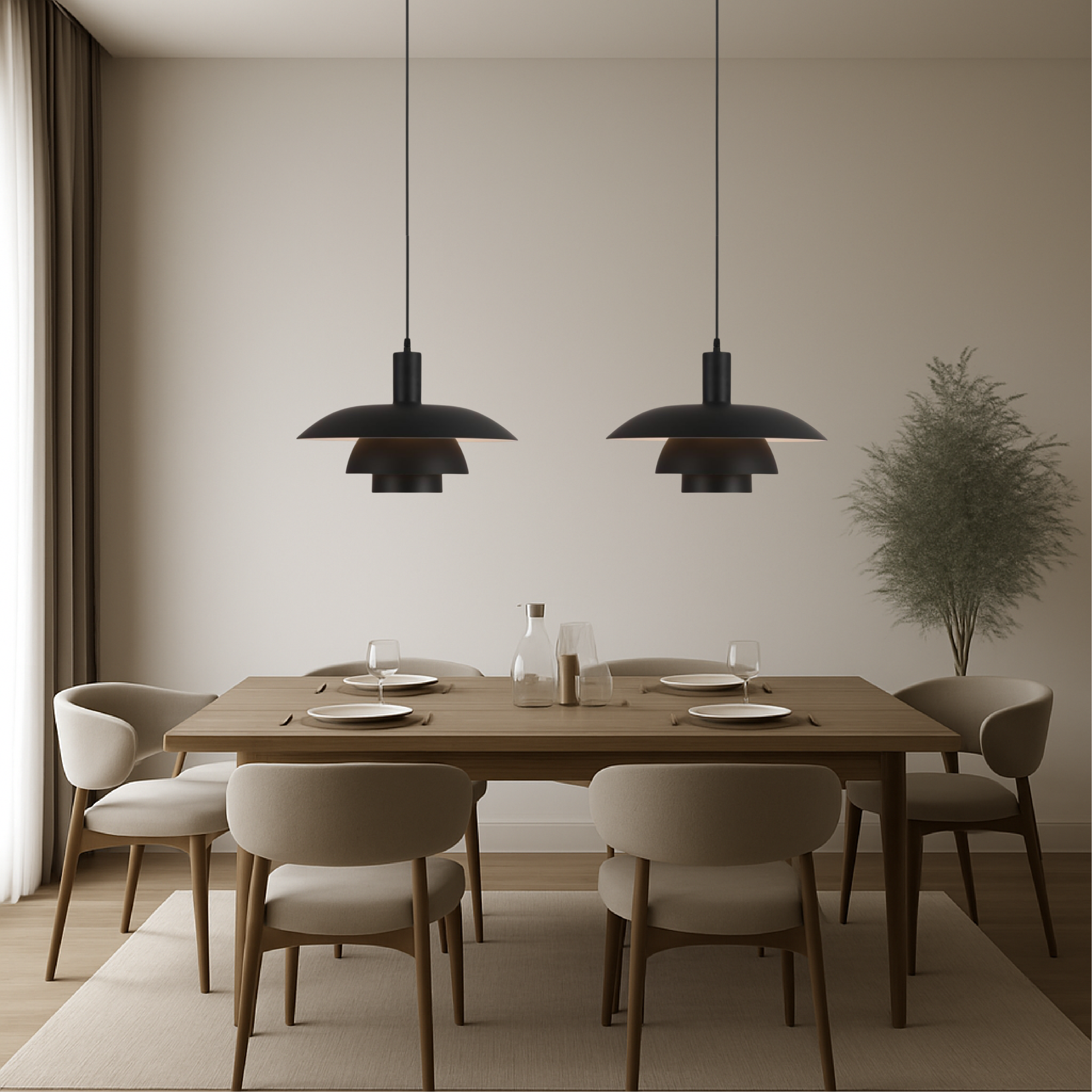 Livara | Lampada a sospensione LED scandinava in design moderno minimalista