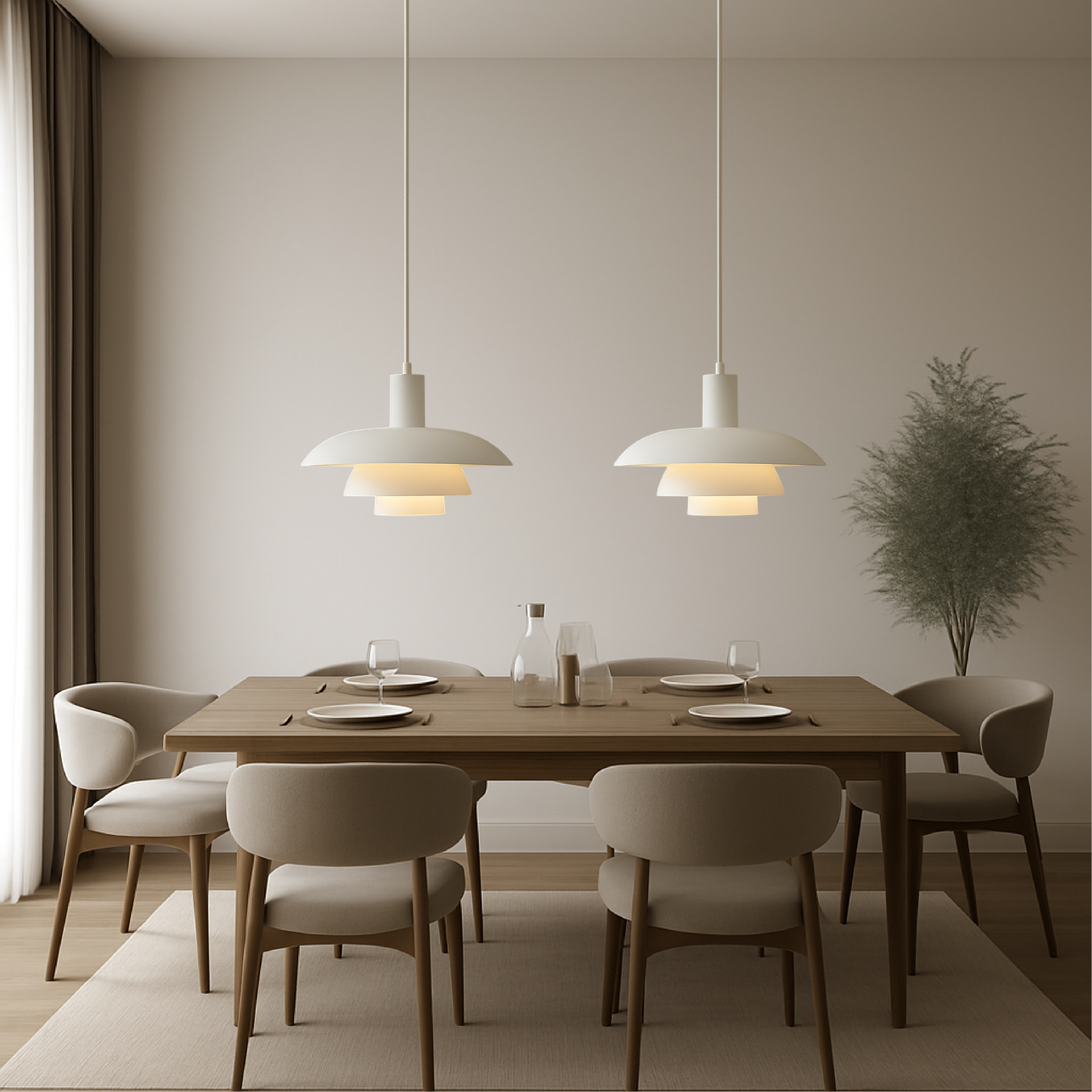 Livara | Lampada a sospensione LED scandinava in design moderno minimalista