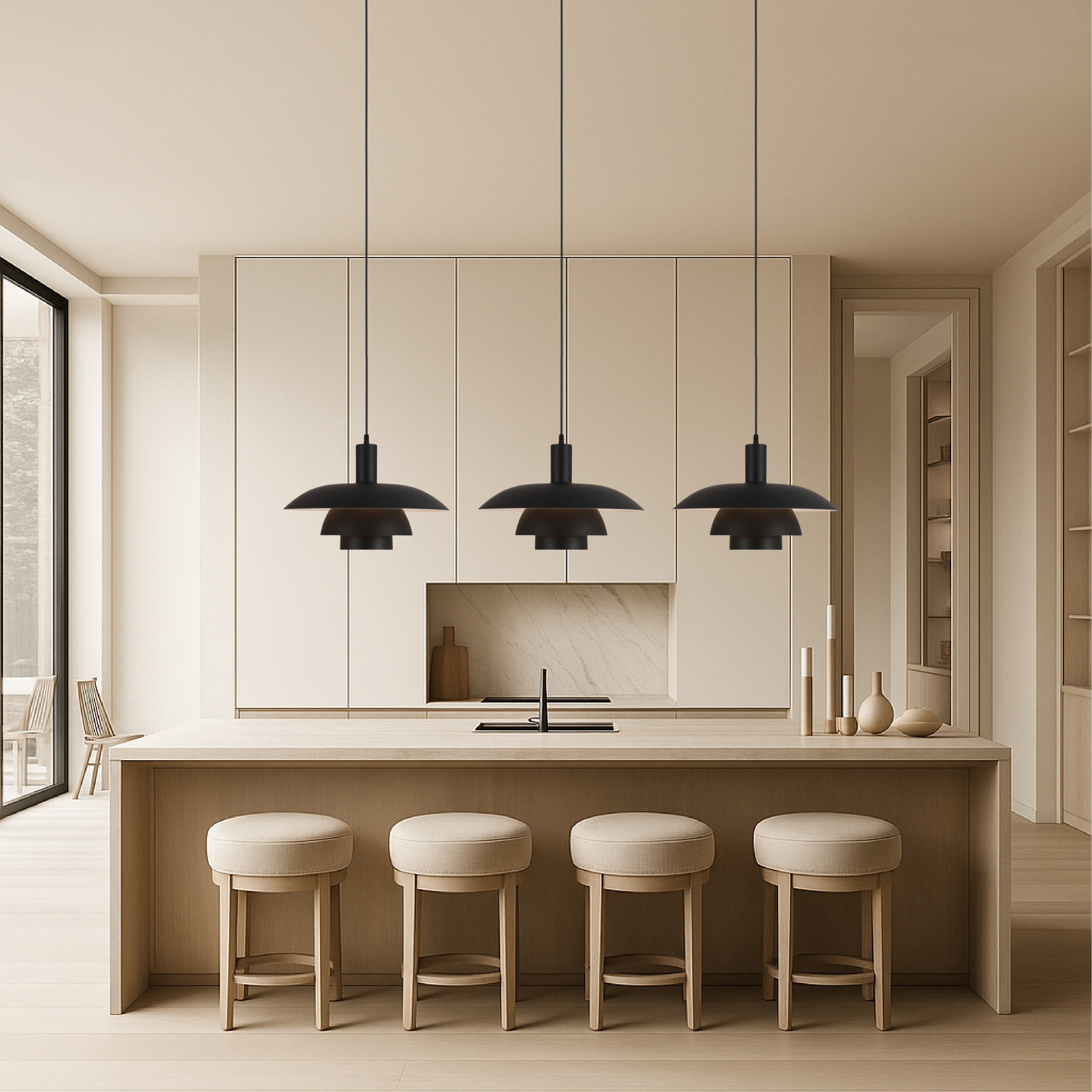 Livara | Lampada a sospensione LED scandinava in design moderno minimalista