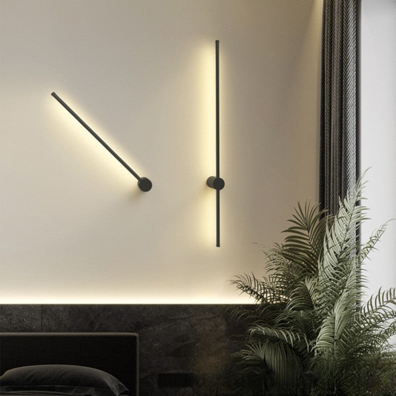 Aurevia | Applique LED Minimalista con Struttura in Ferro Elegante e Illuminazione Ambientale Morbida