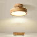 Lampada da soffitto LED in legno moderno con funzione dimmerabile