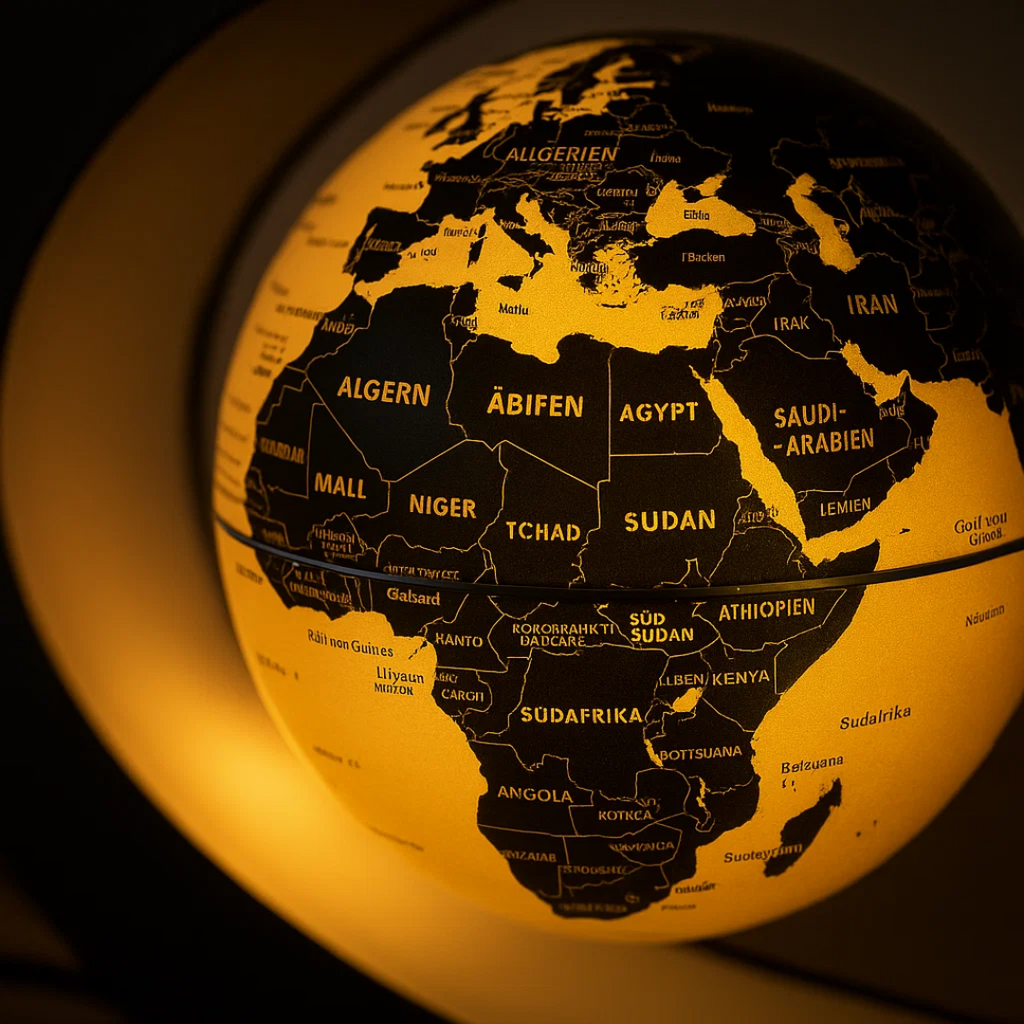 AstroGlobe LED Mappamondo – Lampada Mappamondo Fluttuante con Sospensione Magnetica