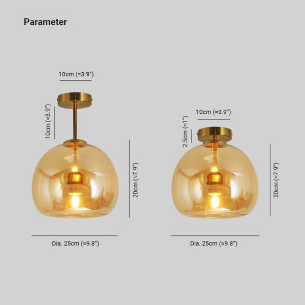 Lampada da soffitto LED alla moda - Maxwell