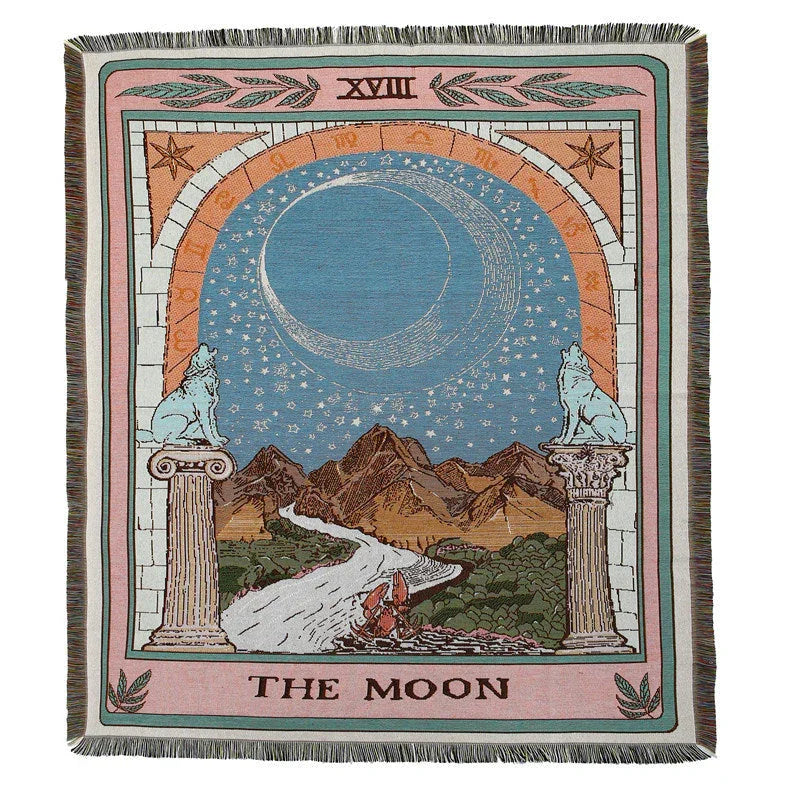 Coperta Woven Mystic Moon