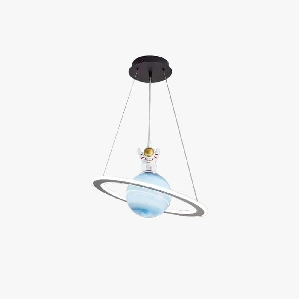 Lampada a Sospensione LED per Camera dei Bambini Design Pianeta