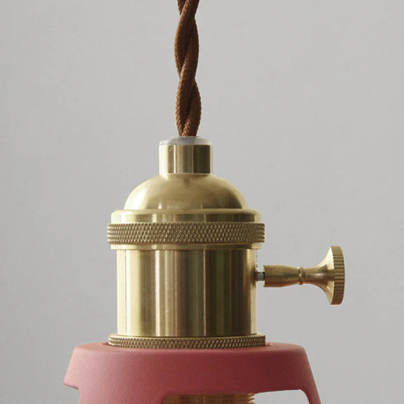 Pendente Retro con Rivetti