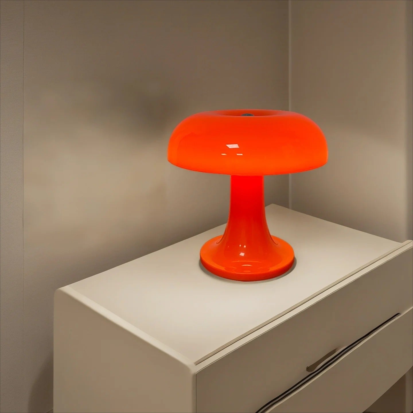 Lampada da Tavolo LED a Forma di Fungo per Illuminazione Notturna