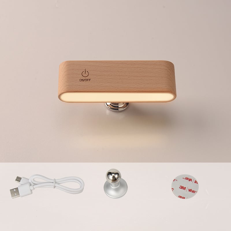LuminoWood - Lampada magnetica rotante a 360° | SCONTO DEL 50%