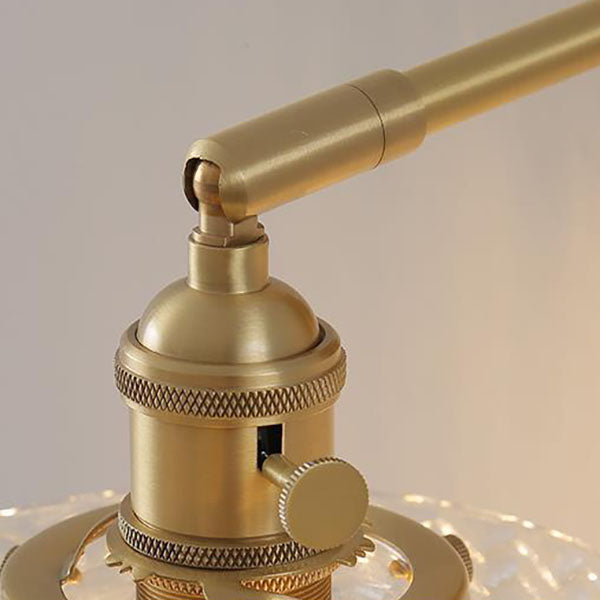 Lampada da Parete a Cilindro Minimalista Creativa in Ottone Nordico a 1 Luce