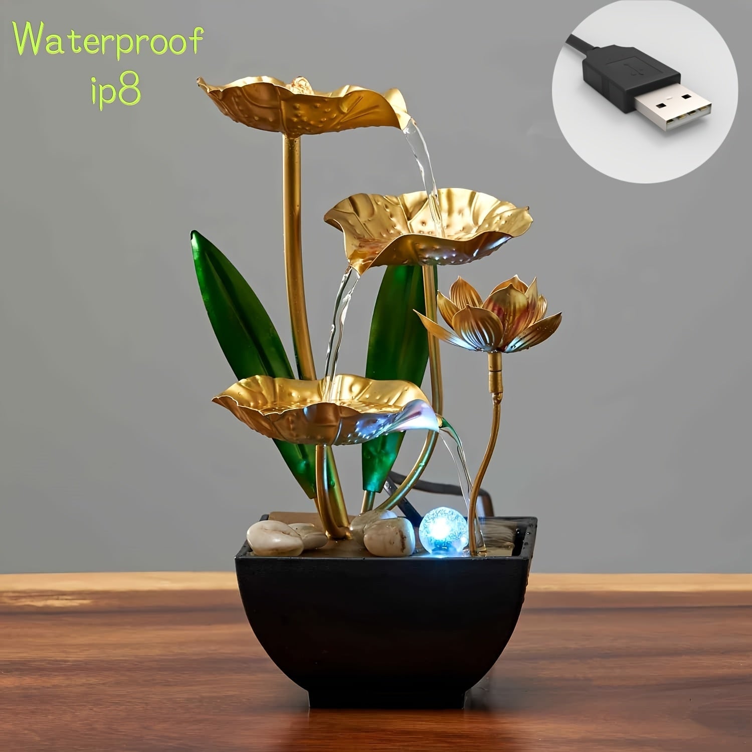 Fontana Interna Serene Lotus – Rilassante e Atmosferica