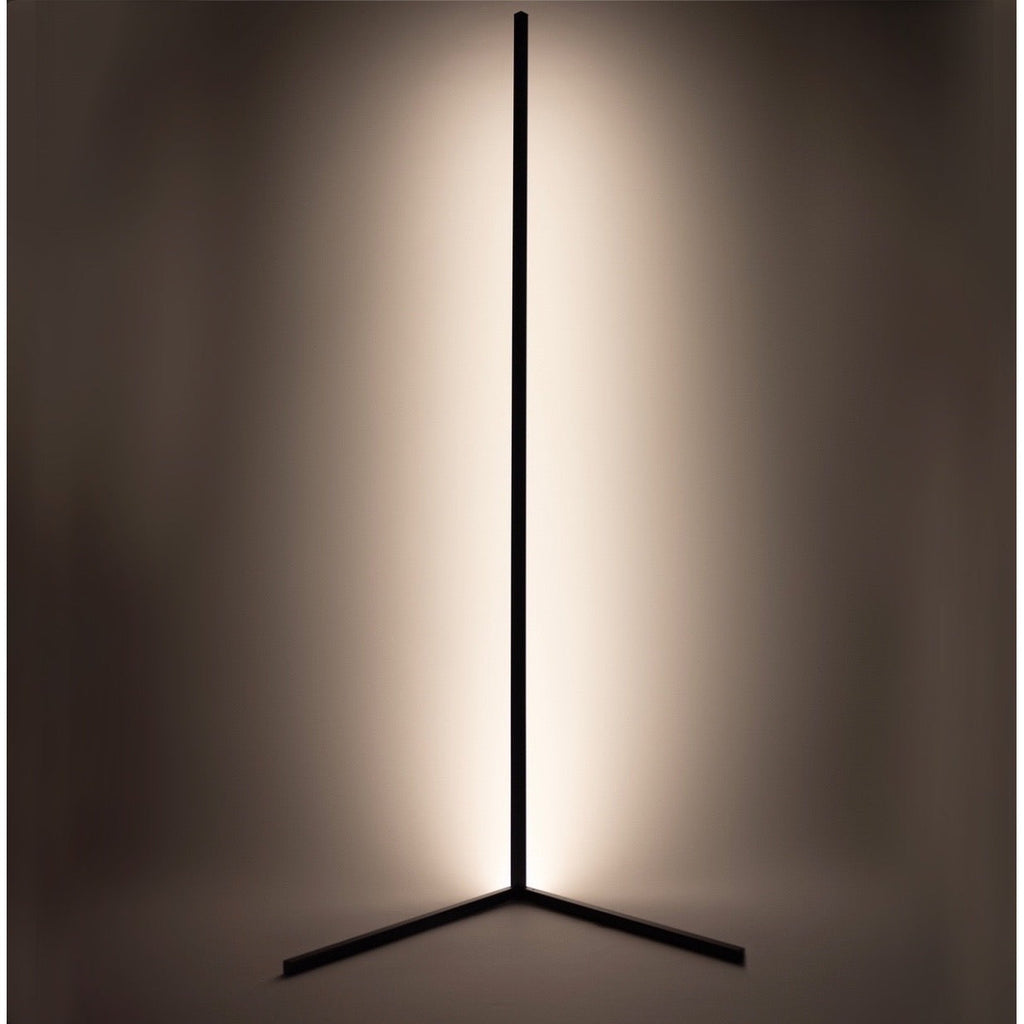Nerithis - Lampada da Terra Angolare LED Dimmabile Design Minimalista