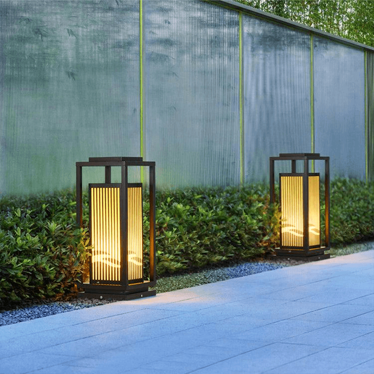 Lampione da Esterno a LED Solare, Lampada da Giardino Impermeabile