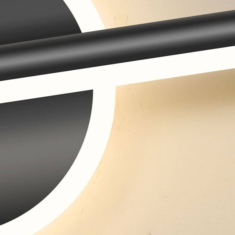 Moderna Lampada da Parete a LED, Design Rotondo/Quadrato