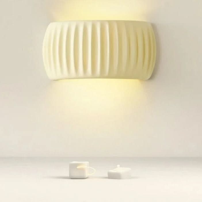 LumeResin Lampada da Parete LED in Resina Artistica