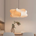 Lampada a Sospensione in Seta Giapponese Wabi Sabi