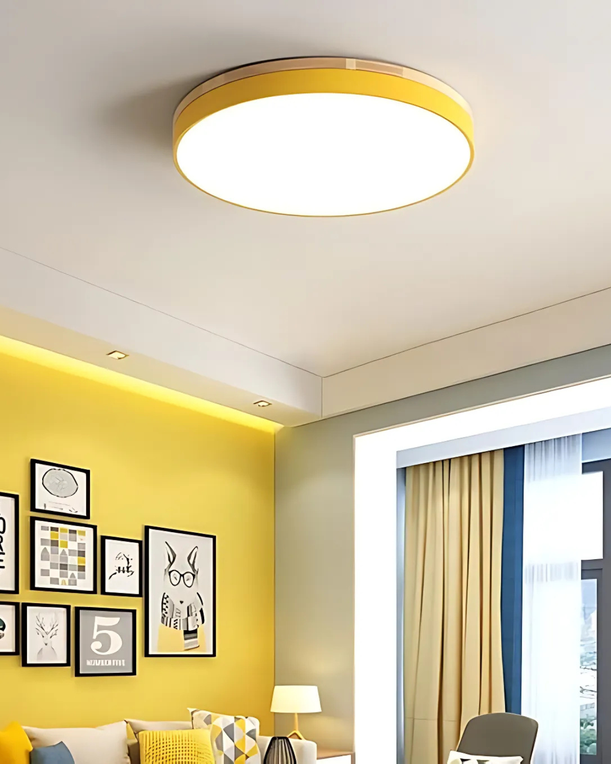 Lampada da Soffitto Moderna con Forma Ispirata alla Natura