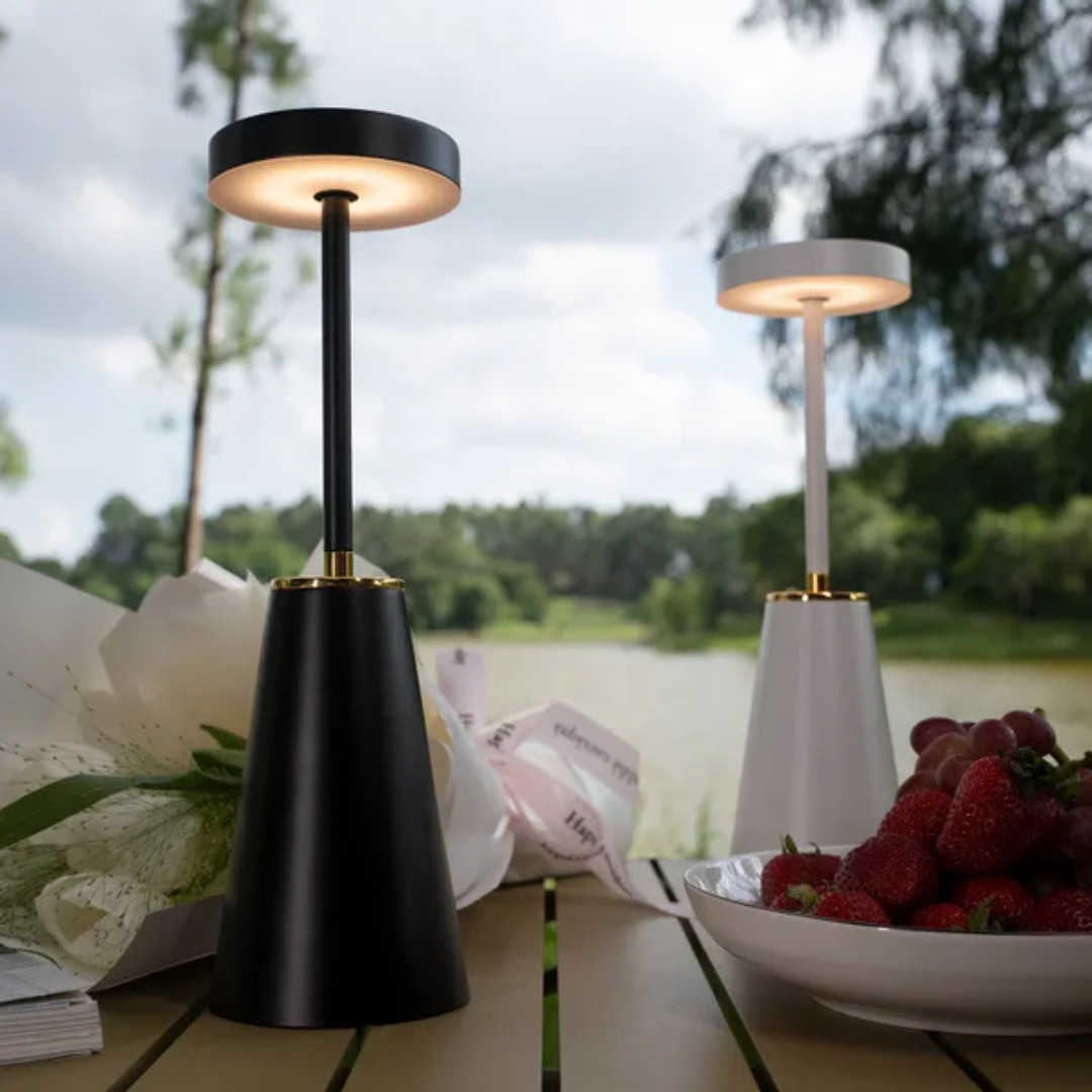 Gleon - Lampada da Tavolo Wireless Ricaricabile