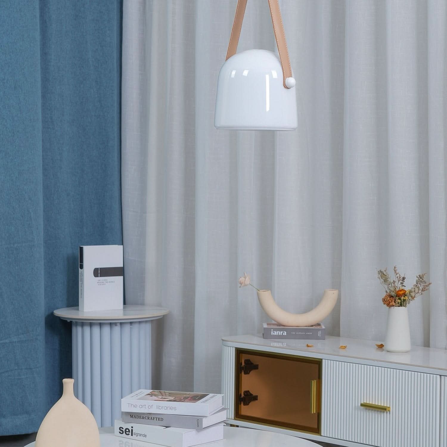 Lampada a Sospensione LED Mona Minimalista – Design Moderno in Vetro