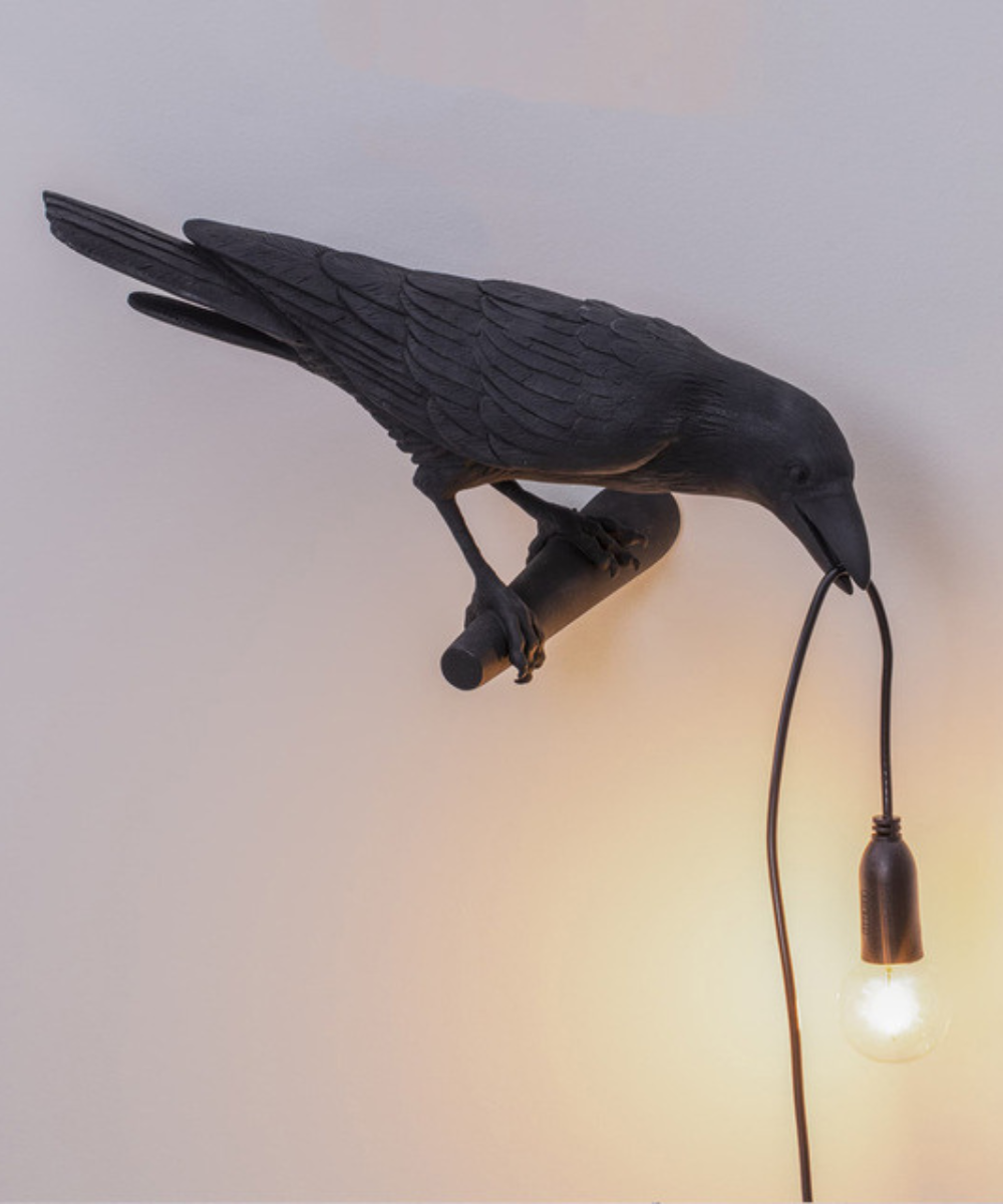 Lampada da Tavolo Corvo - Illuminazione Unica e Artistica