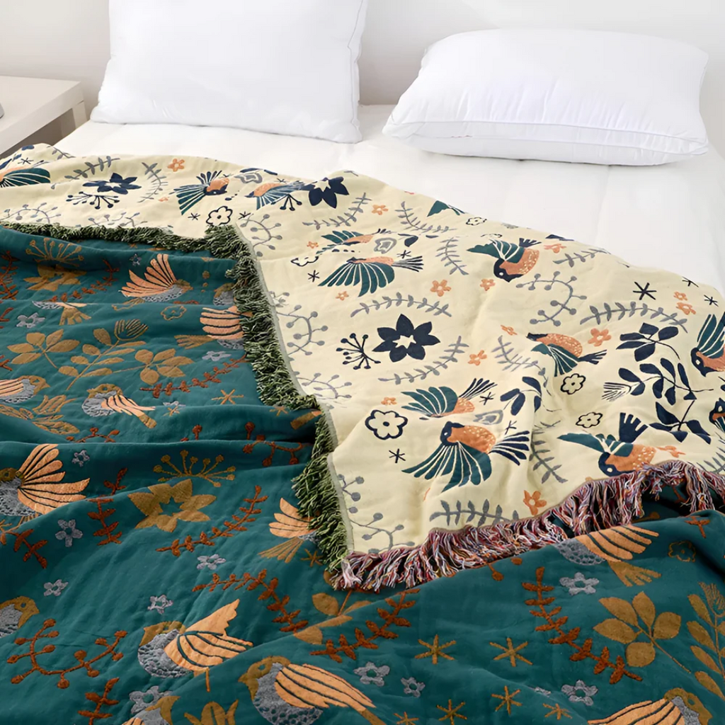 Fexor - Coperta Ricamata Calda
