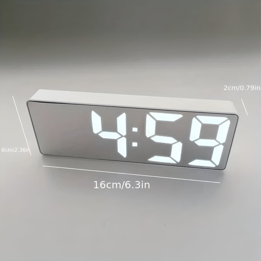 Orologio Sveglia Digitale a LED con Specchio