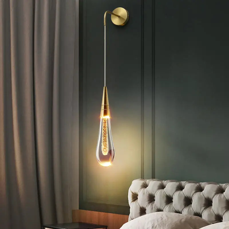 Lampada da Parete LED di Lusso a Forma Aerodinamica